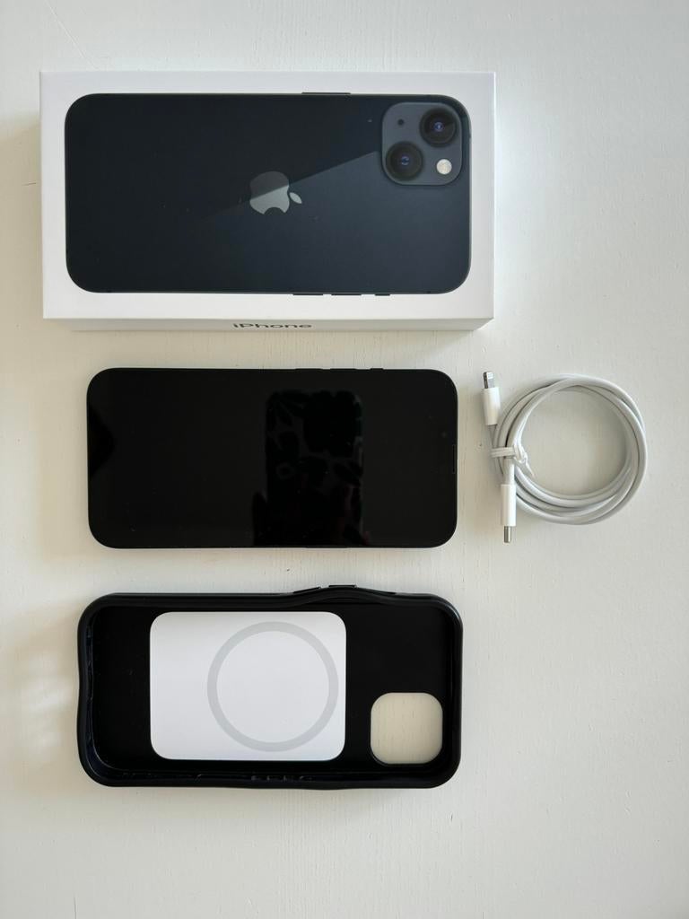 Iphone 13, Ophalen, 128 GB, 89 %, Zwart