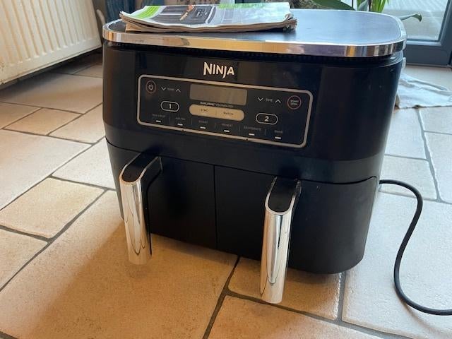 AIR FRYER NINJA DUO (facture d'achat dispo), Electroménager, Friteuses à air, Enlèvement, Utilisé, Friteuse à air XL