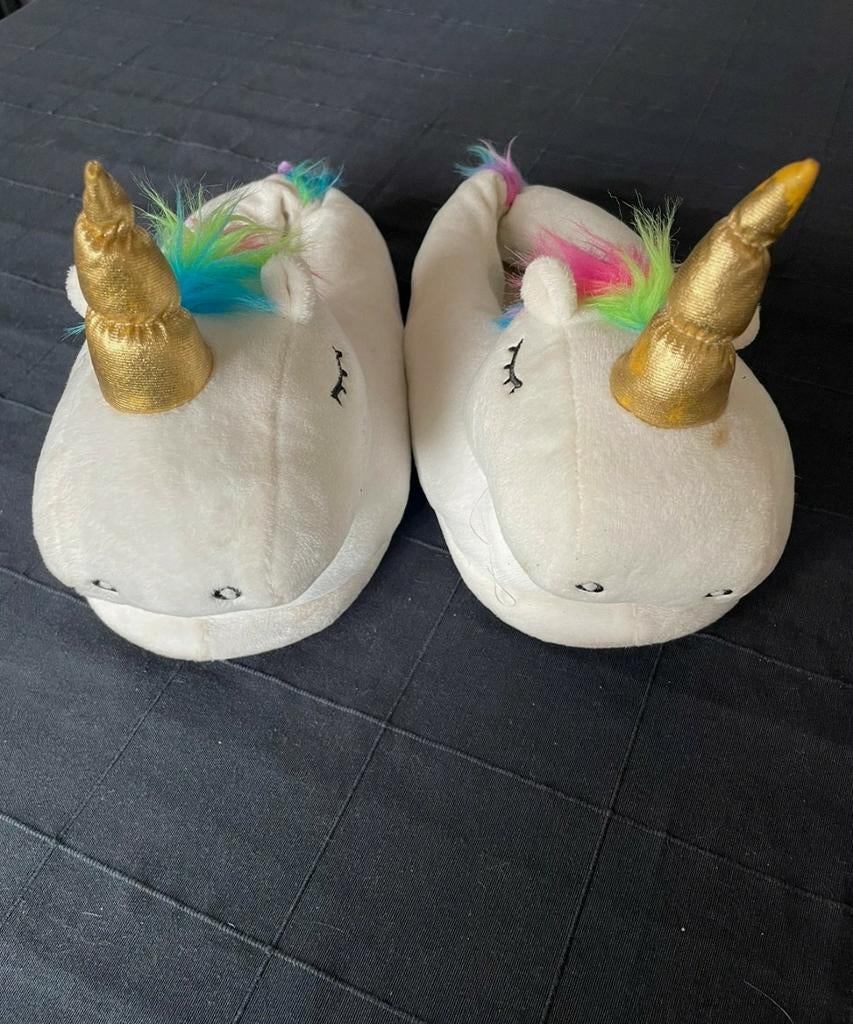 Pantoffels unicorn, Enlèvement ou Envoi, Comme neuf