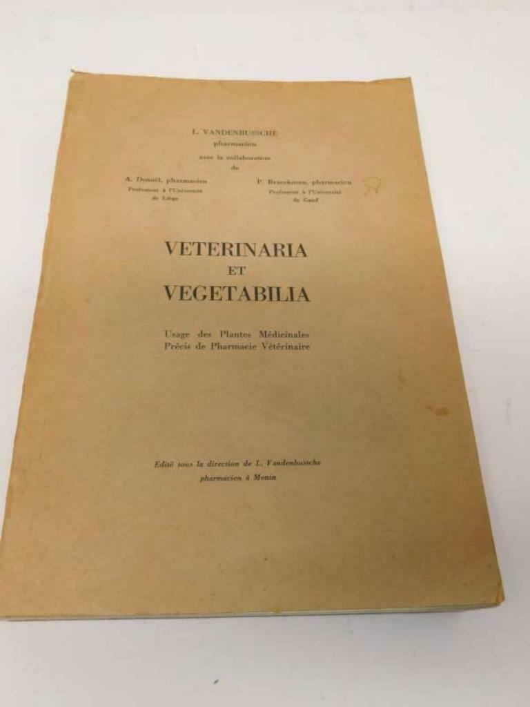 Veterinaria et Vegetabilia L. Vandenbussche, Enlèvement ou Envoi, Utilisé