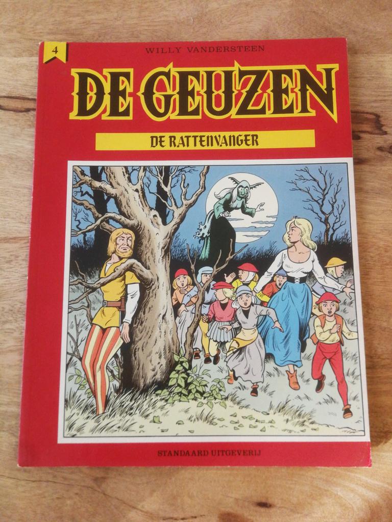 Strip Willy Vandersteen - De Geuzen - De Rattenvanger, Ophalen of Verzenden, Zo goed als nieuw, Willy Vandersteen
