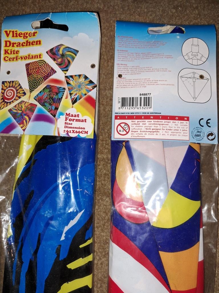 Wind/ strand vlieger, Sport en Fitness, Vliegeren, Ophalen, Nieuw, Vlieger