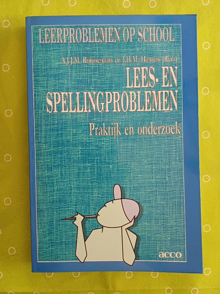 Boek logopedie: Lees- en spellingsproblemen - nieuw, Ophalen of Verzenden, Nieuw