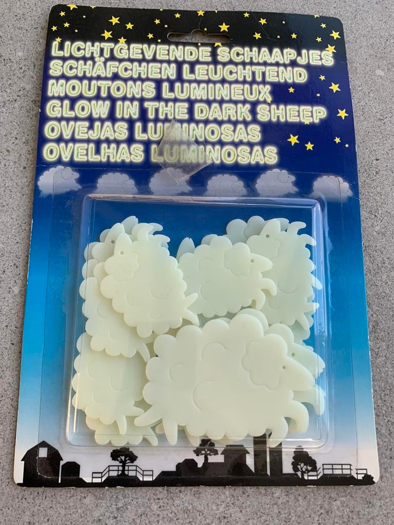 Glow in the dark schaapjes, Ophalen of Verzenden, Nieuw