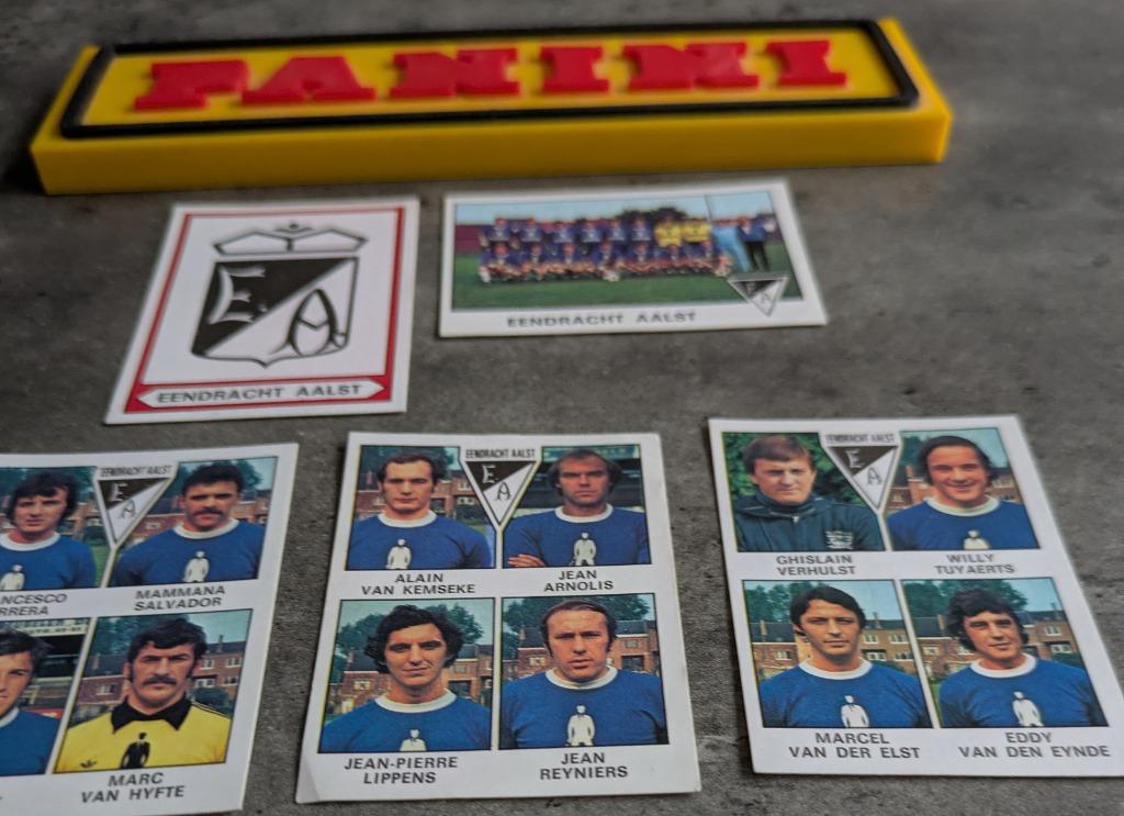 PANINI FOOTBALL 78 5X AALST E. STICKERS 1978, Verzenden, Nieuw
