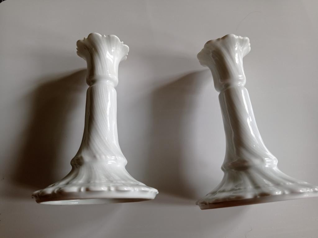 Kandelaars 15 CM x 9,5 cm, Antiek en Kunst, Ophalen