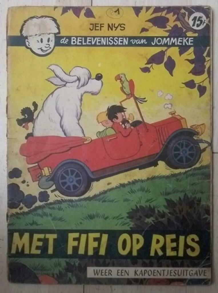 Jommeke - Met Fifi op reis (1964), Boeken, Ophalen of Verzenden