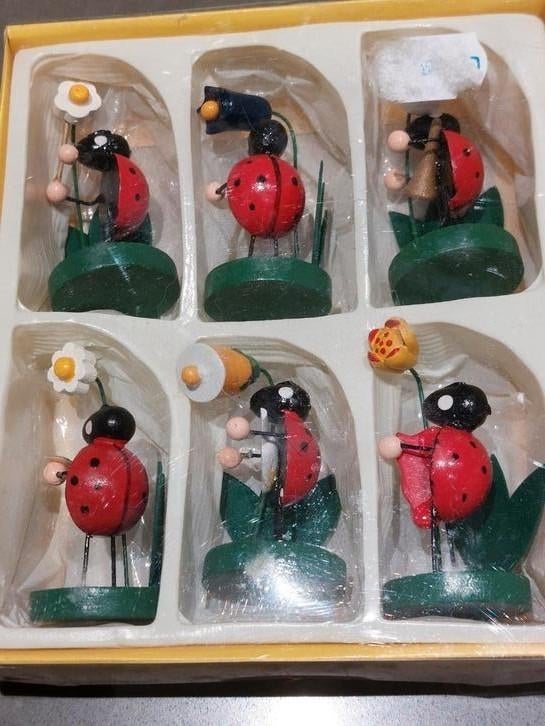 Lieveheersbeestjes, Ophalen, Nieuw