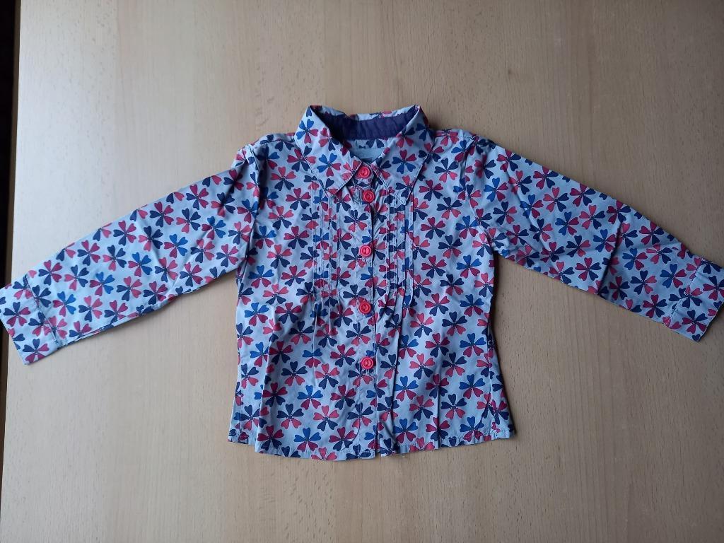 Nieuwstaat, mooi hemdje maat 80, meisje, JBC, Kinderen en Baby's, Babykleding | Maat 80, Meisje, JBC, Ophalen of Verzenden, Zo goed als nieuw
