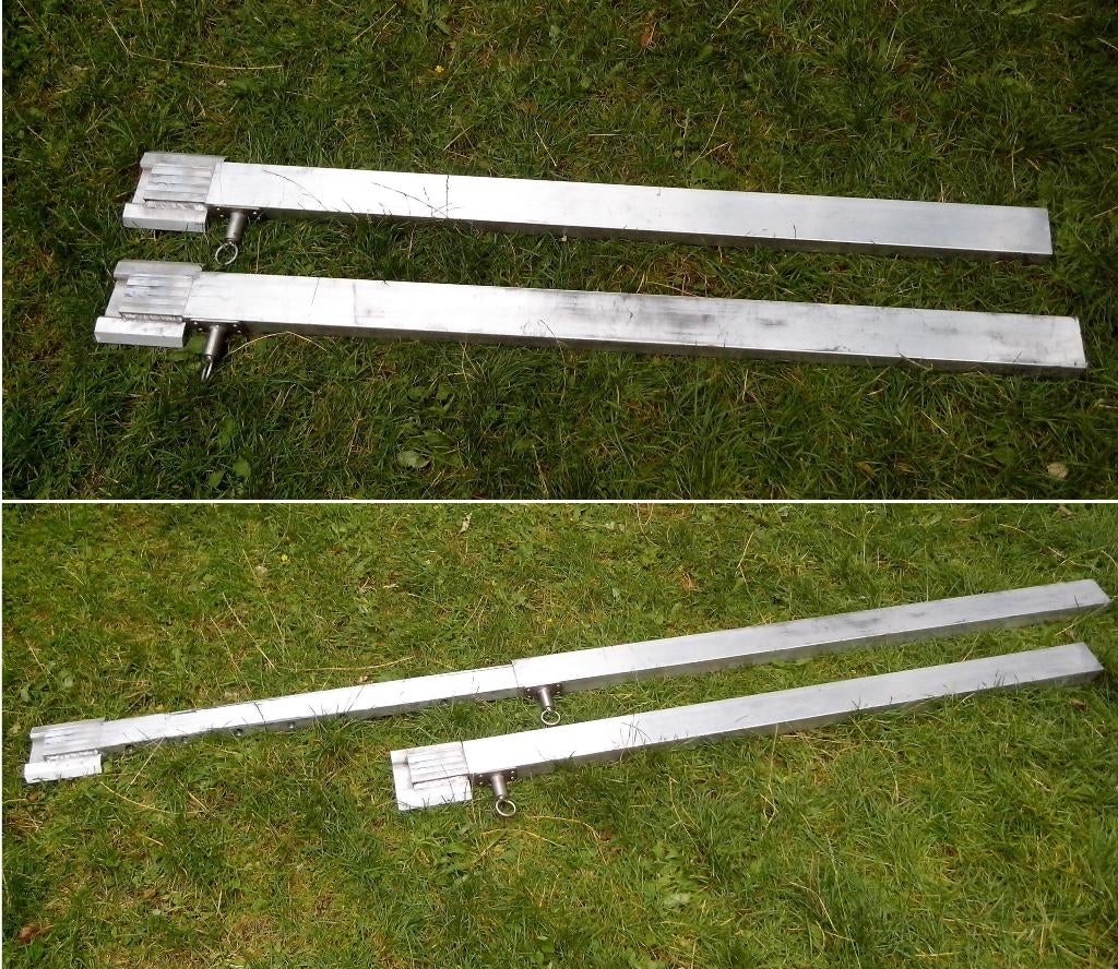 Aluminium koppeling constructies, ALU KlemProfielen, Aluminium, Ophalen of Verzenden, Zo goed als nieuw, Minder dan 2 meter