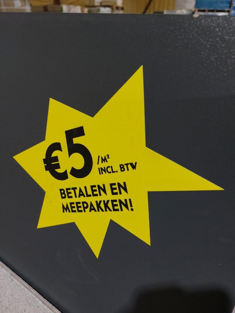 Goedkope Tegels - Honderden Pallets - Cash & Carry, Ophalen, Nieuw, Keramiek, Overige typen
