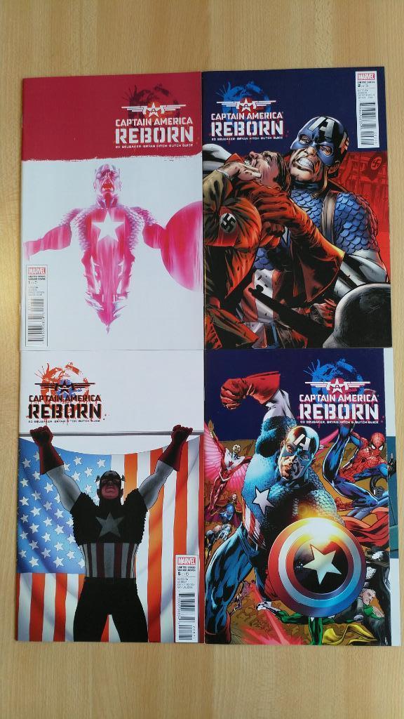 Marvel Comics - Captain America: Reborn, Plusieurs comics, Enlèvement ou Envoi, Utilisé, Amérique