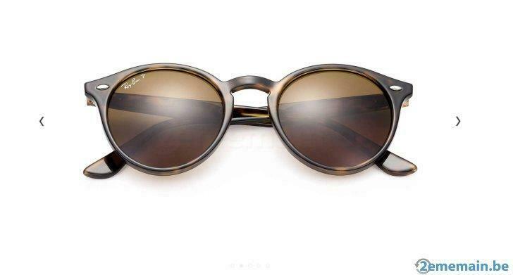 Lunettes de soleil Ray Ban RB2180 Highstreet écaille ronde, Ophalen of Verzenden, Gebruikt, Zonnebril