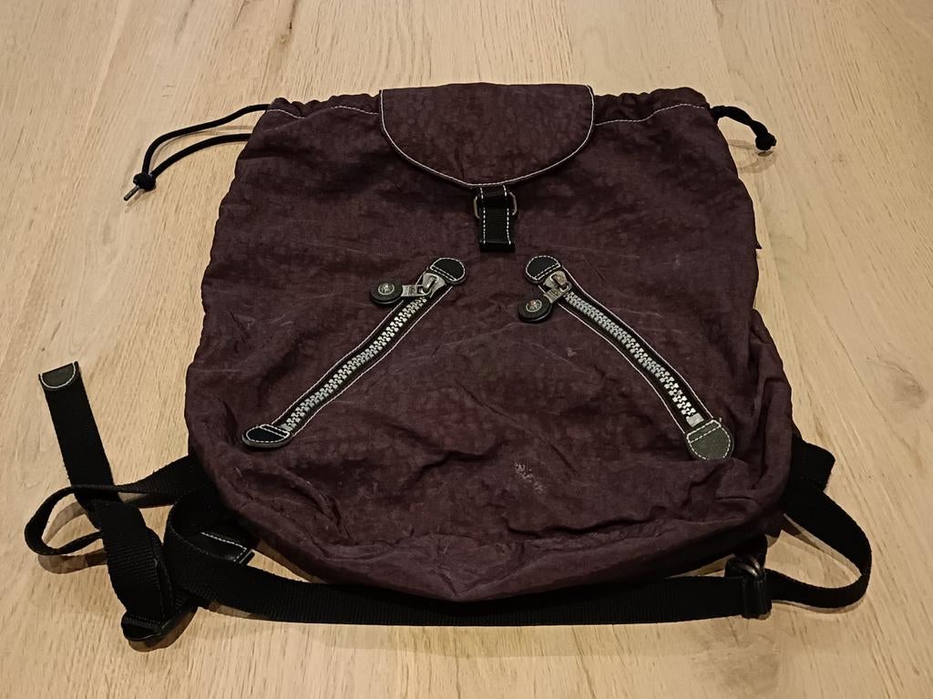 Paarse Kipling rugzak, Ophalen of Verzenden, Zo goed als nieuw, Kipling