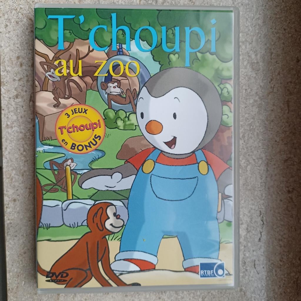 T'choupi au zoo DVD, Enlèvement ou Envoi, Dessin animé, Tous les âges, Coffret