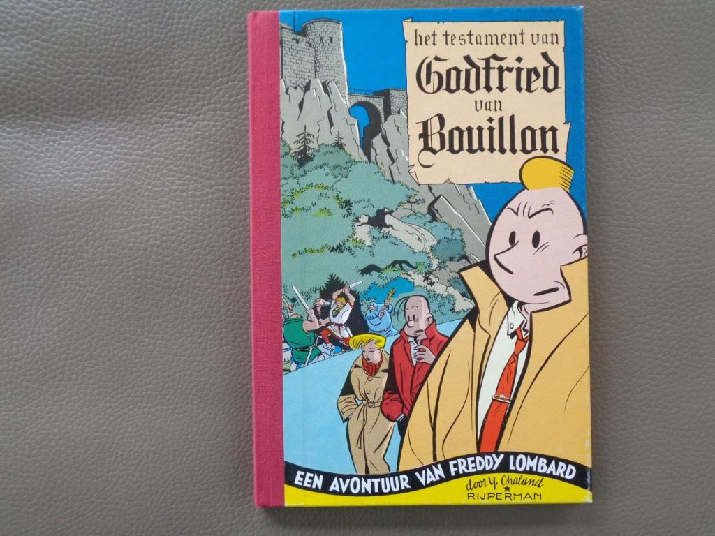 Freddy Lombard-Testament v Godfried v Bouillon (Y.Chaland), Boeken, Ophalen of Verzenden