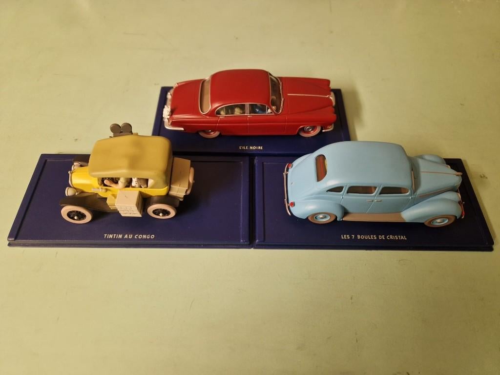 Miniatures voitures Tintin 1/43e, Ophalen, Zo goed als nieuw, Auto, Overige merken