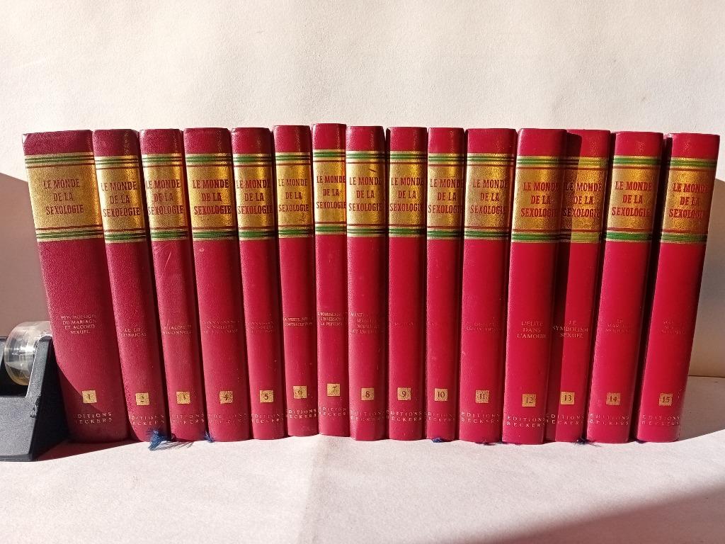 15 boeken, The World of Sexology 1968, Antiek en Kunst, Ophalen of Verzenden