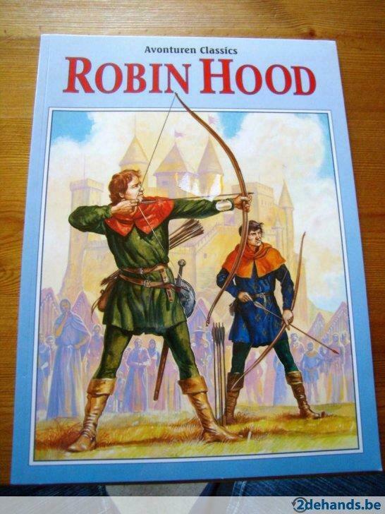 geïllustreerd leesboek Robin Hood - avonturen classics, Ophalen of Verzenden, Nieuw