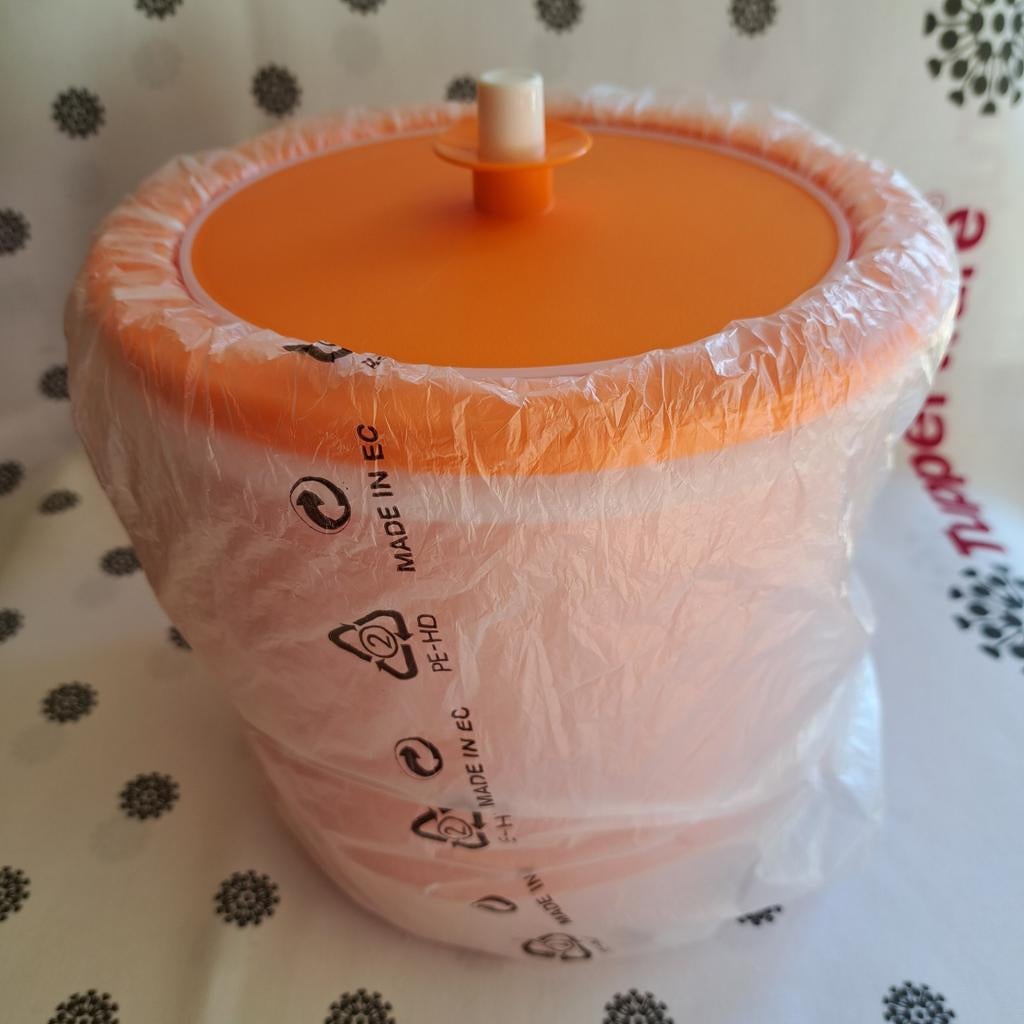 Seau à glace à double paroi Tupperware Nouveau, Enlèvement ou Envoi, Neuf, Orange