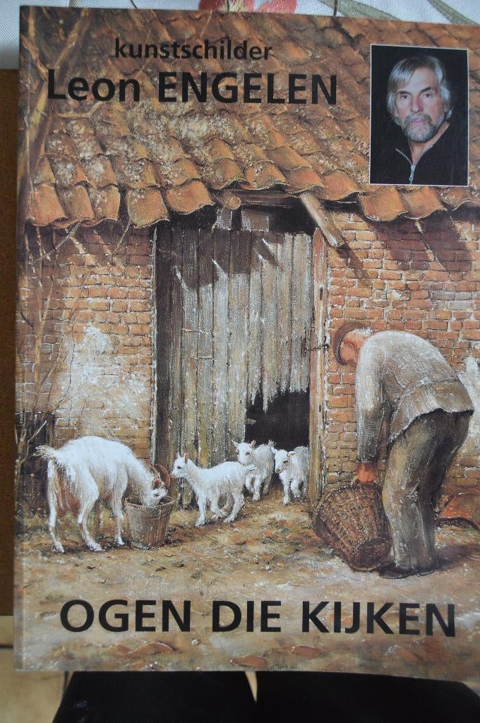 boek kunstschilder leon engelen, Enlèvement ou Envoi, Comme neuf, Diverse