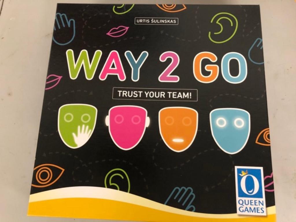 WAY 2 GO - geweldig gezelschapsspel - zo goed als nieuw, Hobby en Vrije tijd, Ophalen
