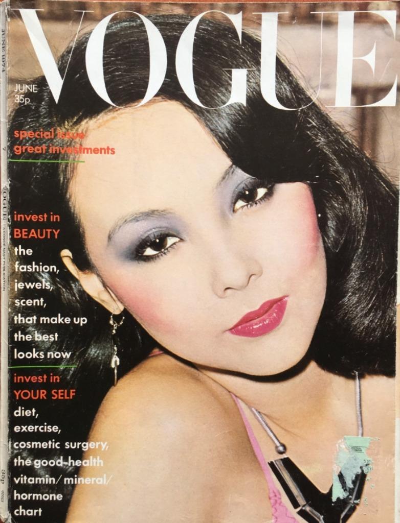 Vogue UK / British Vogue - June 1974  - Juni 1974, Verzenden, Gelezen, Damesbladen