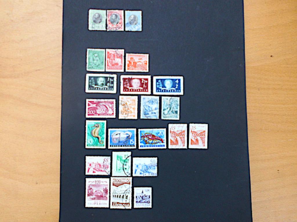 Joegoslavië / Servië : 24 postzegels (1905 - 1972), Ophalen of Verzenden, Joegoslavië