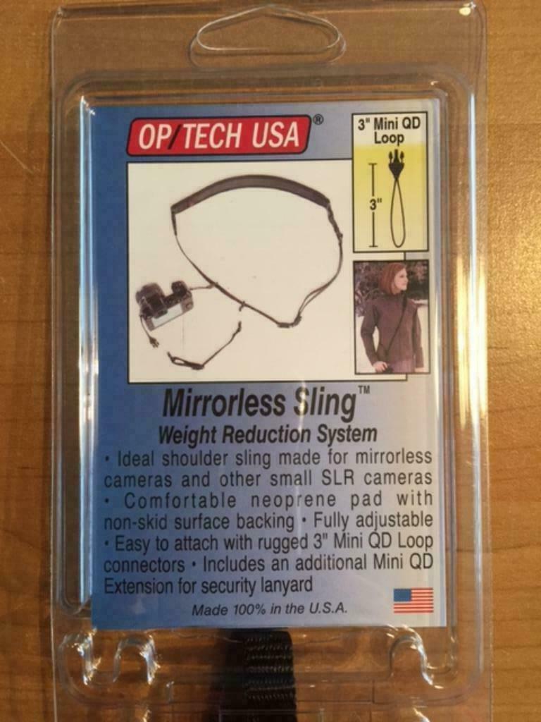 OP/tech Mirrorless sling mini QD / draagriem camera, Ophalen of Verzenden, Nieuw