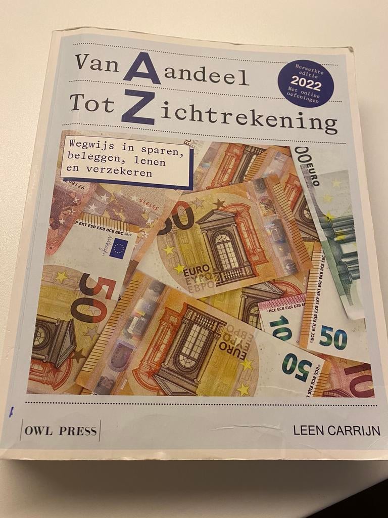 Van aandeel tot zichtzending - Leen Carrijn, Ophalen of Verzenden, Zo goed als nieuw, Leen Carrijn