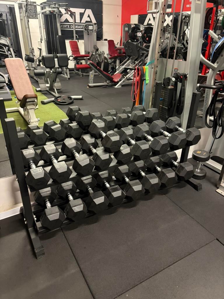 Hexa dumbells pro 12-30 kg, Ophalen, Zo goed als nieuw