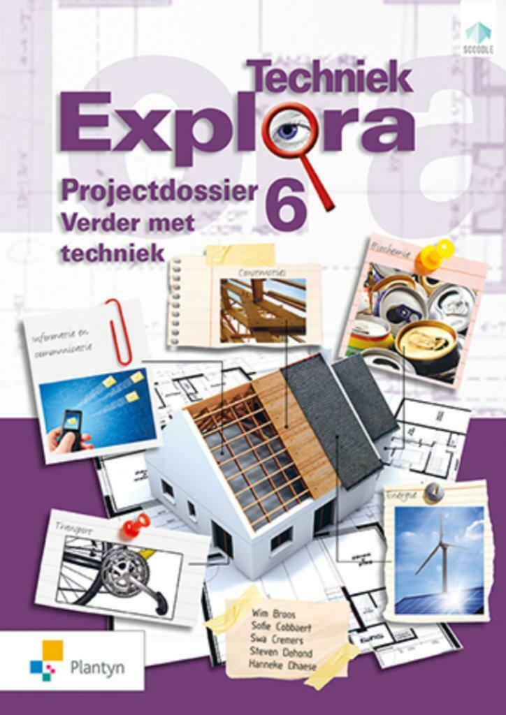 3 studieboeken Explora techniek 1graad ASO (nr 6,7,10), Boeken, Ophalen, Overige vakken, ASO, Plantyn