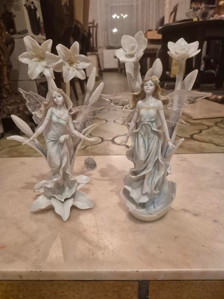Lot de 2 fées Lesser et Pavey Leonardo collection., Enlèvement, Comme neuf, Fantasy