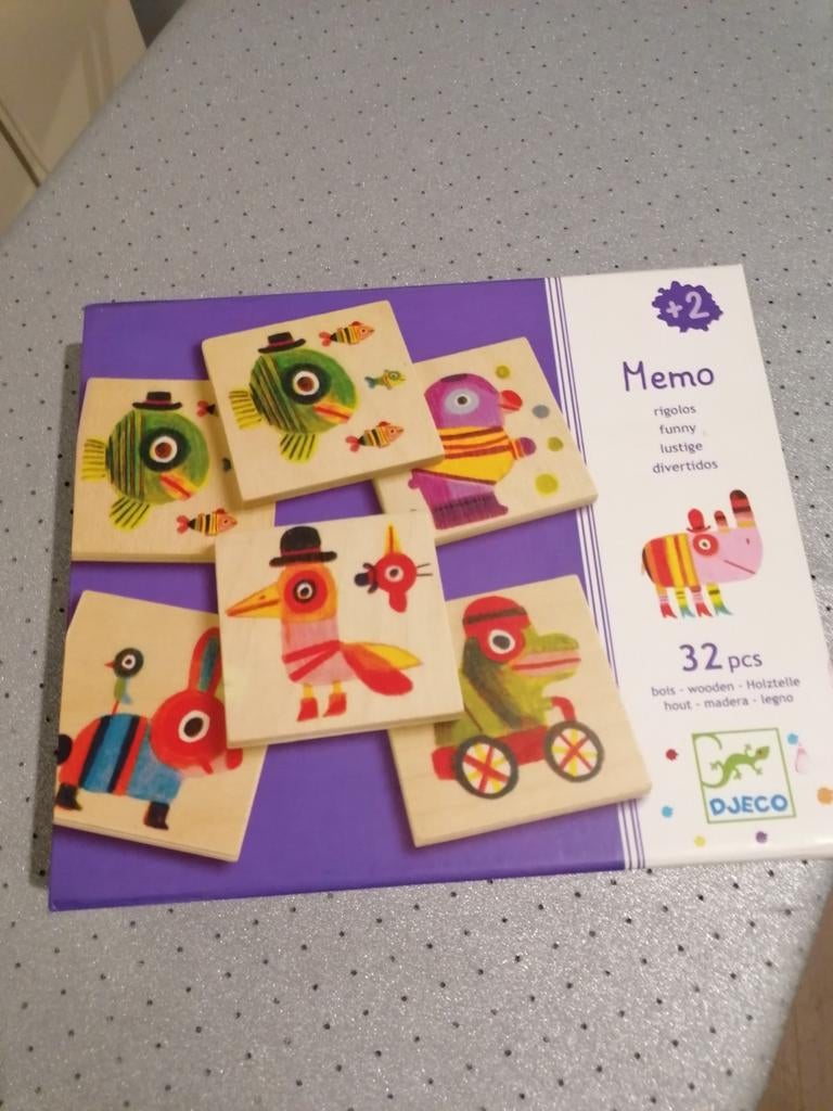 Memo Djeco hout, Enlèvement ou Envoi, Neuf
