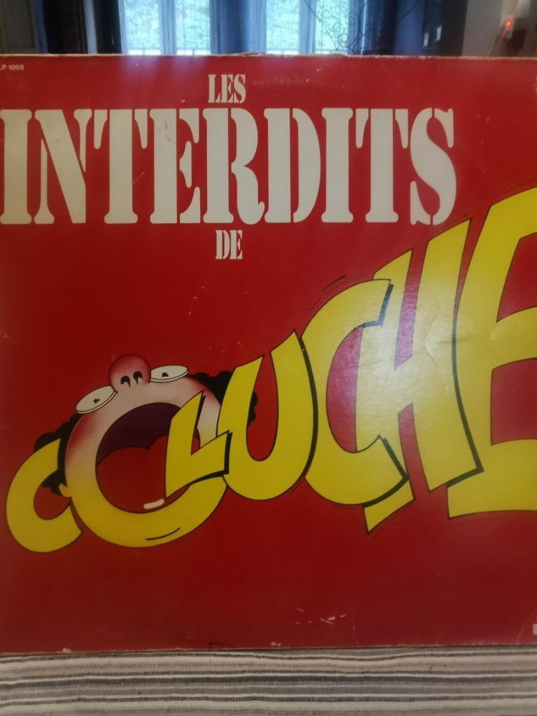 Vinyle - 33 tours - Les interdits de Coluche, Enlèvement, Utilisé