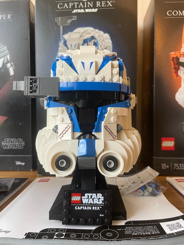 Lego Star Wars Mandalorian (75328) & Rex (75349), Ophalen, Gebruikt, Star Wars, Lego