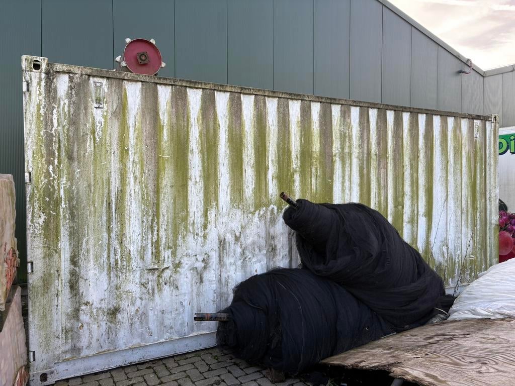 20 ft container wit in zeer goede staat !!!, Enlèvement