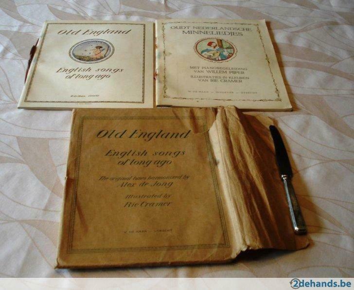 Old England English songs of long ago - Rie Cramer 1917