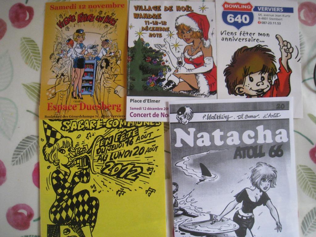 BD walthery natacha publicité bd, Livres, Neuf, Envoi, Plusieurs BD, Walthery