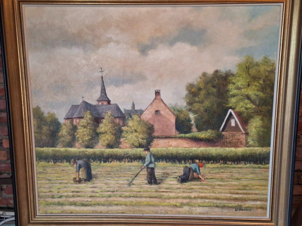 schilderij, Ophalen