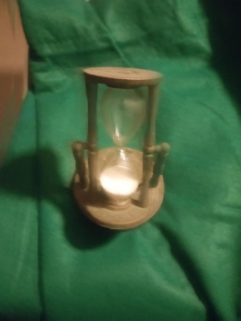 Antieke eier zandloper, Ophalen of Verzenden