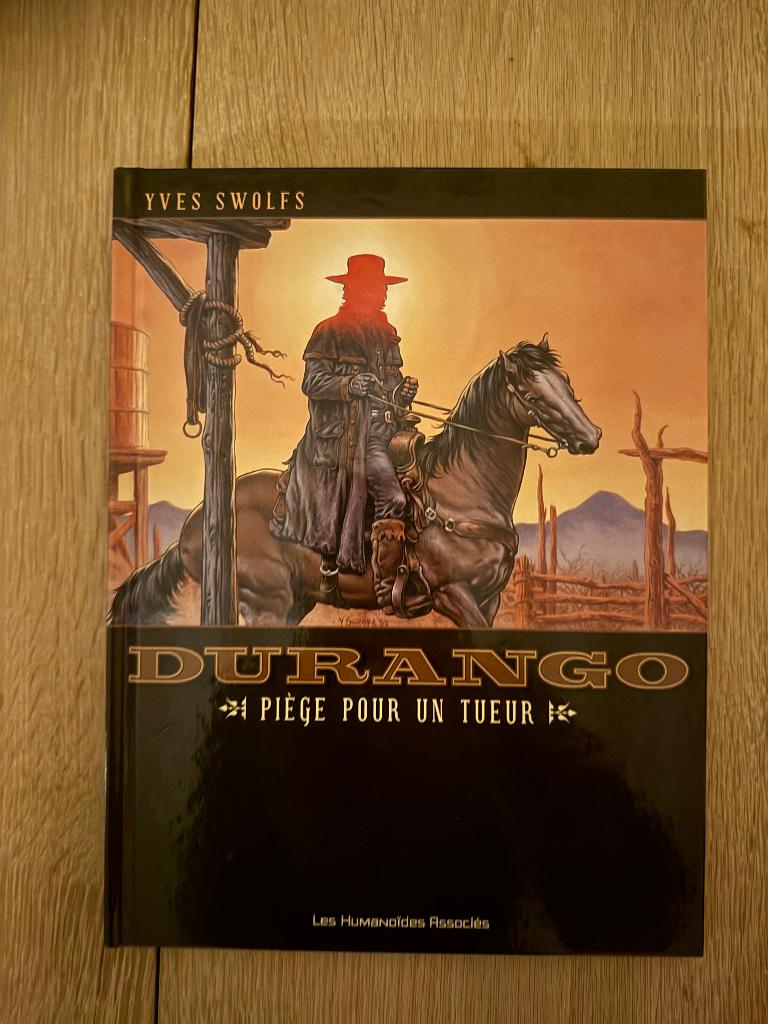 Durango “Piège pour un tueur”, Enlèvement ou Envoi, Une BD, Comme neuf, Yves Swolfs