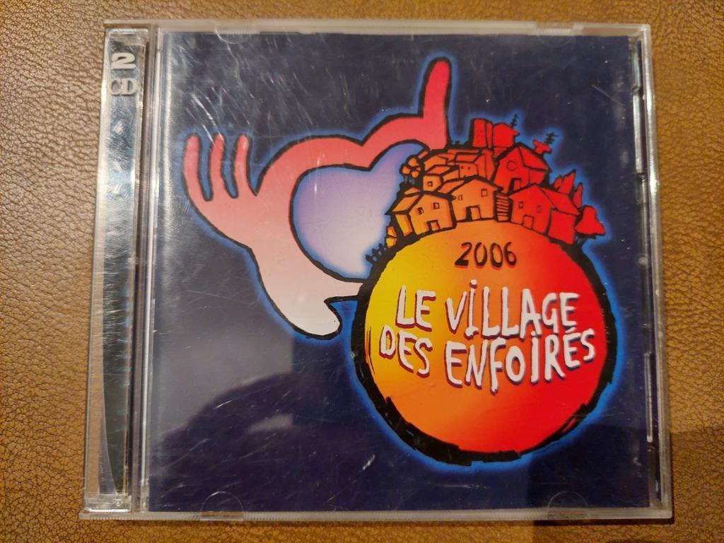 Le Village des Enfoirés 2006 double CD, Enlèvement ou Envoi, Utilisé, Pop