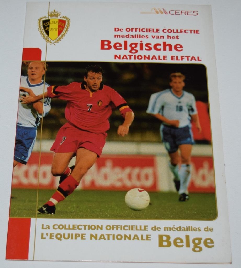 Rode Duivels / Nationale elftal / Collectie medailles, Verzamelen, Sportartikelen en Voetbal, Verzenden, Nieuw, Boek of Tijdschrift