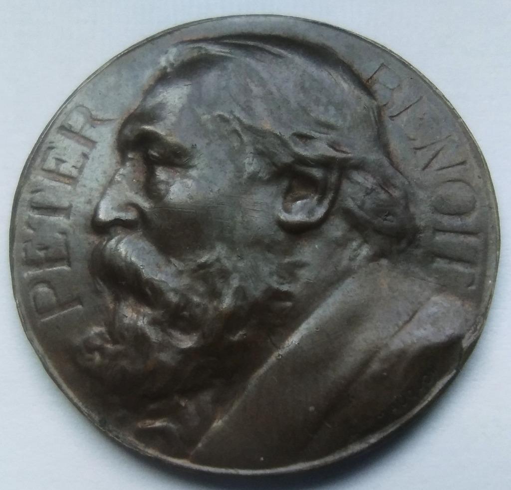 medaille mauquoy peter benoit  vlaandrens roem 1901, Ophalen of Verzenden, Brons