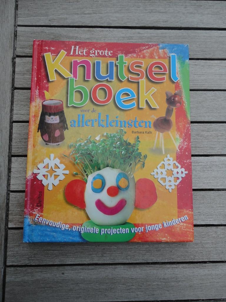 Het Grote Knutselboek voor de Allerkleinsten, Boeken, Hobby en Vrije tijd, Ophalen of Verzenden, Zo goed als nieuw, Scrapbooking en Knutselen