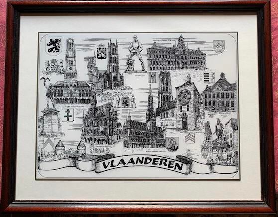 Pentekening Vlaanderen, Ophalen