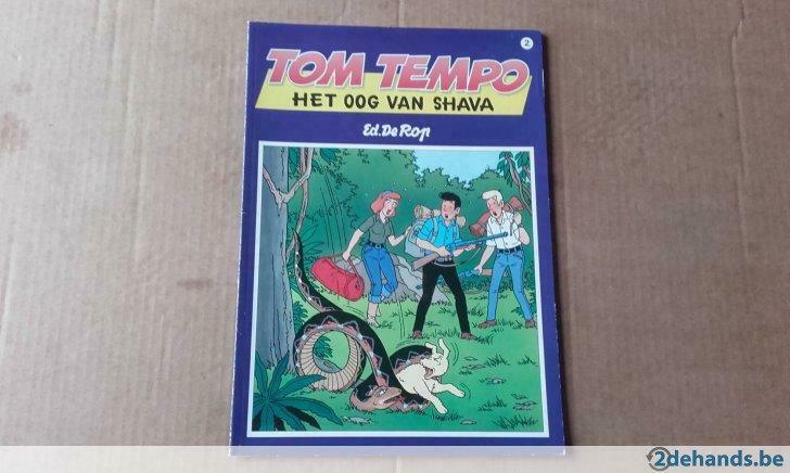 Tom Tempo.2.Het oog van Shava, Ophalen of Verzenden, Gelezen