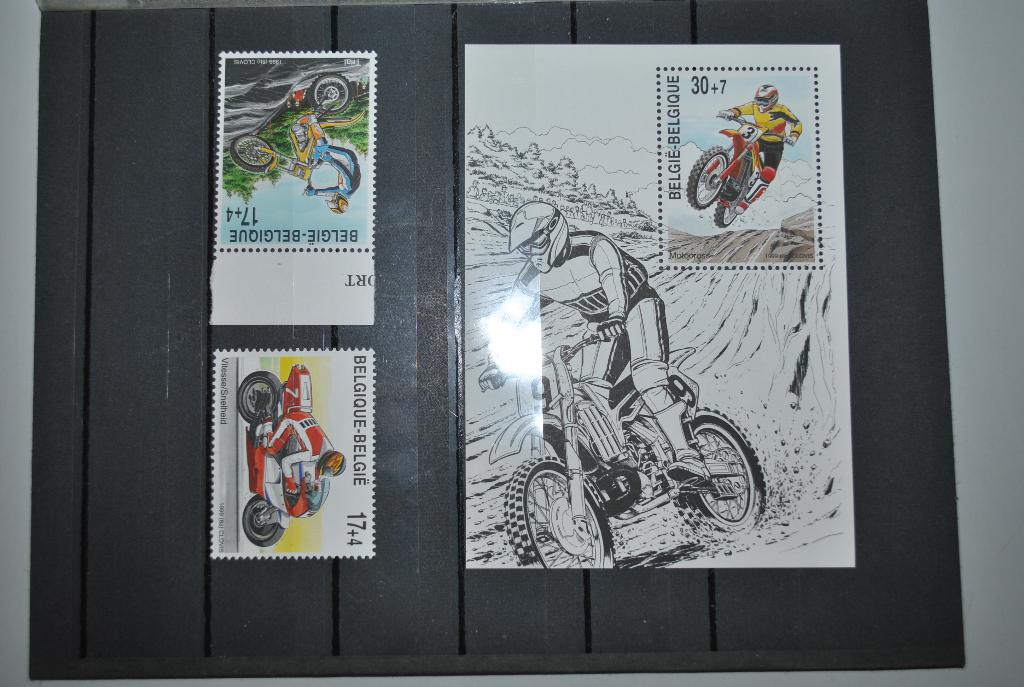 Belgique 1999 Moto-cross MNH Complet, Envoi, Non oblitéré, Europe