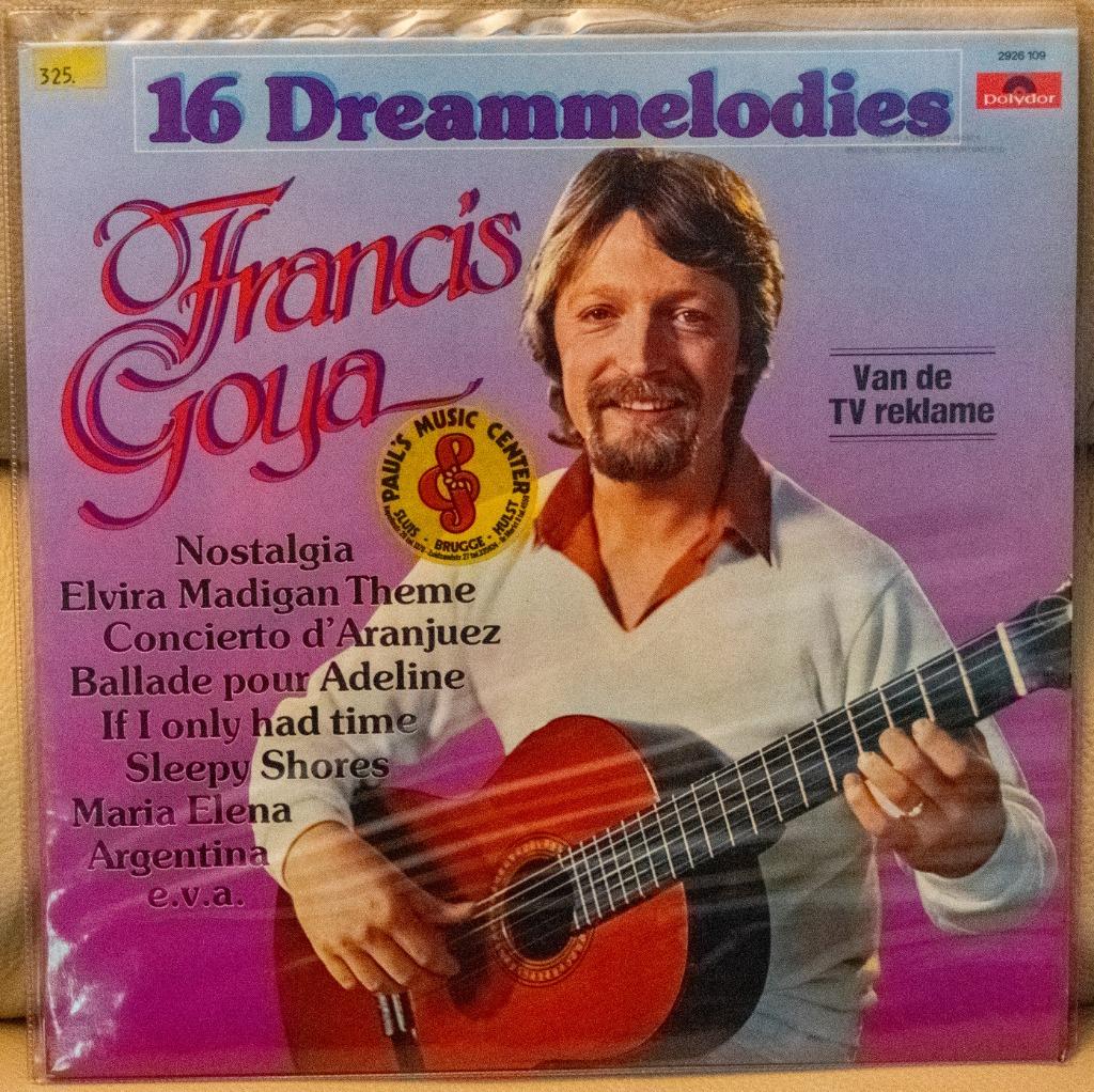LP Francis Goya - 16 mélodies oniriques